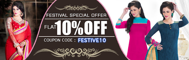 Festival Season Flat 10% Discount Offer at Pavitraa.in