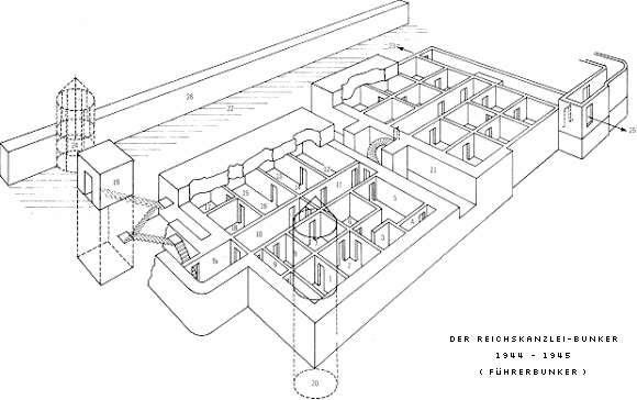 План бункера чертеж