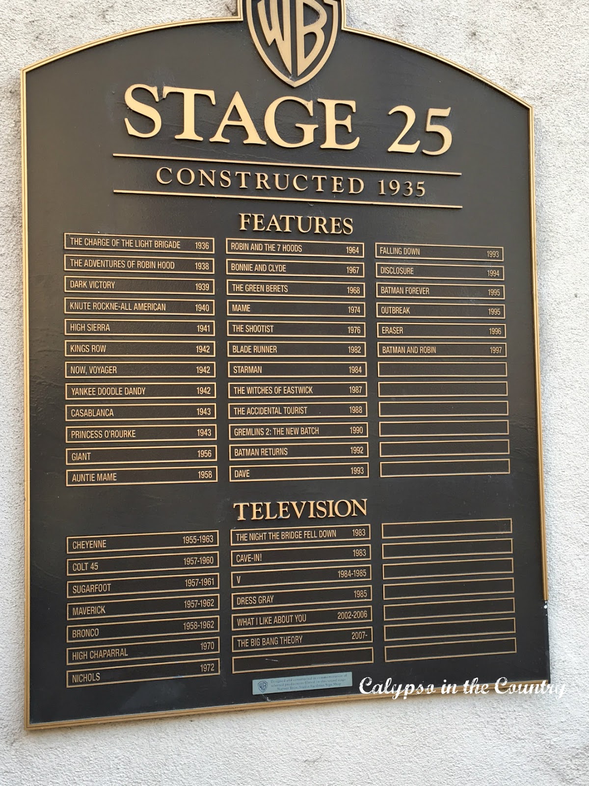 WB Studio Stage 25 - Big Bang Theory WB Studio Stage 25 - Big Bang Theory