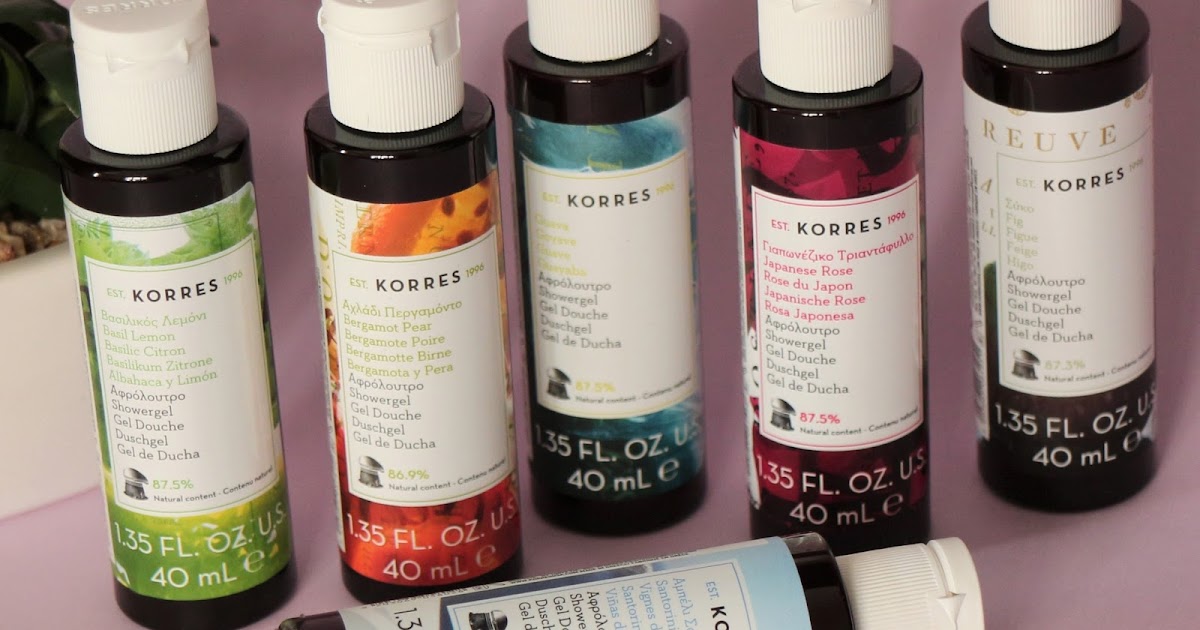 Korres Shower Gels Collection MaquiLab