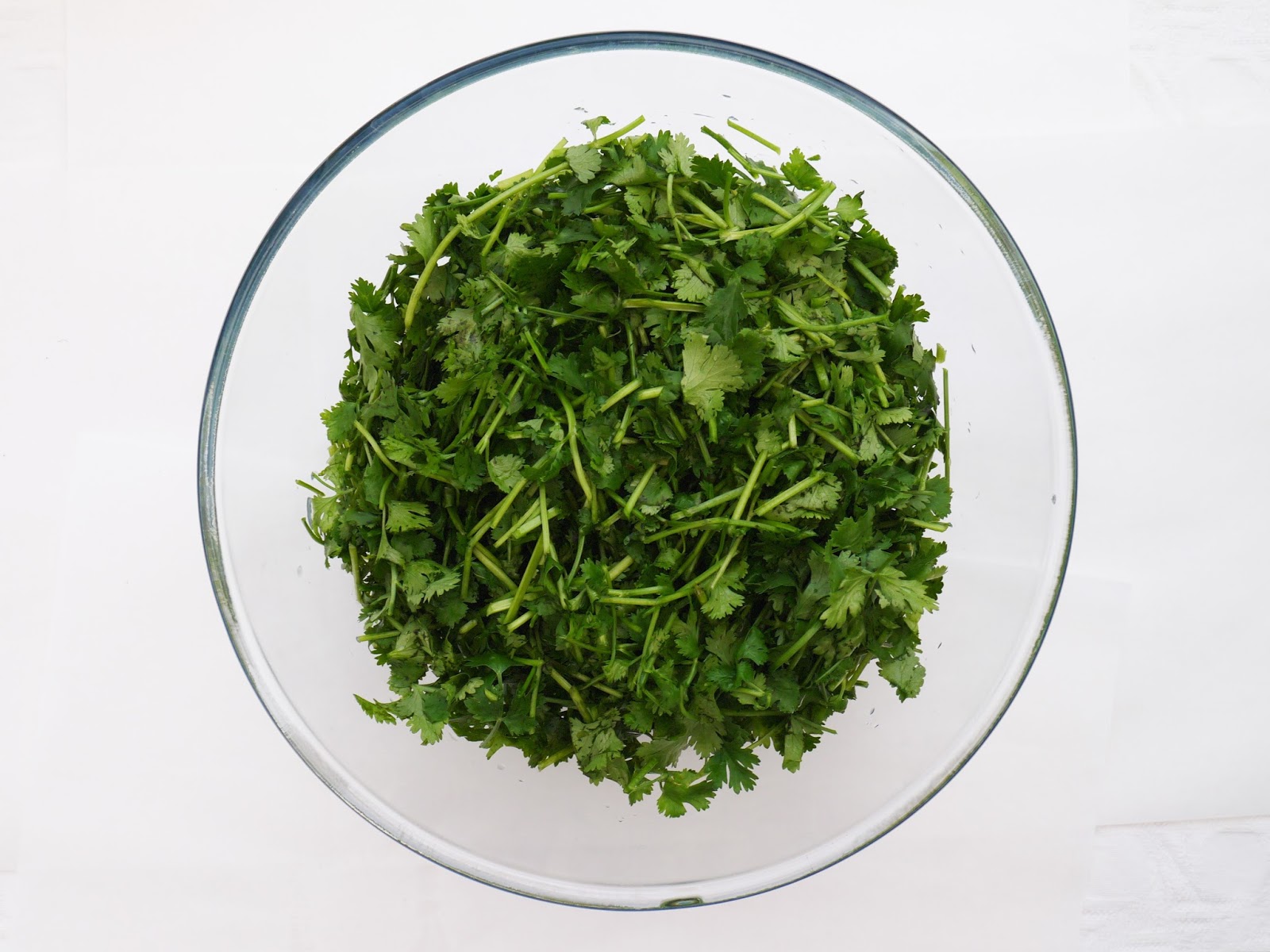 This Muslim Girl Bakes Fresh Coriander + Mint Chutney.