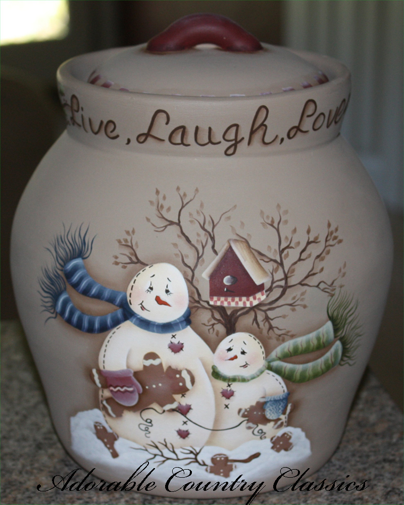 Adorable Country Classics Home Decor & Gifts Cookie Jars, Butter