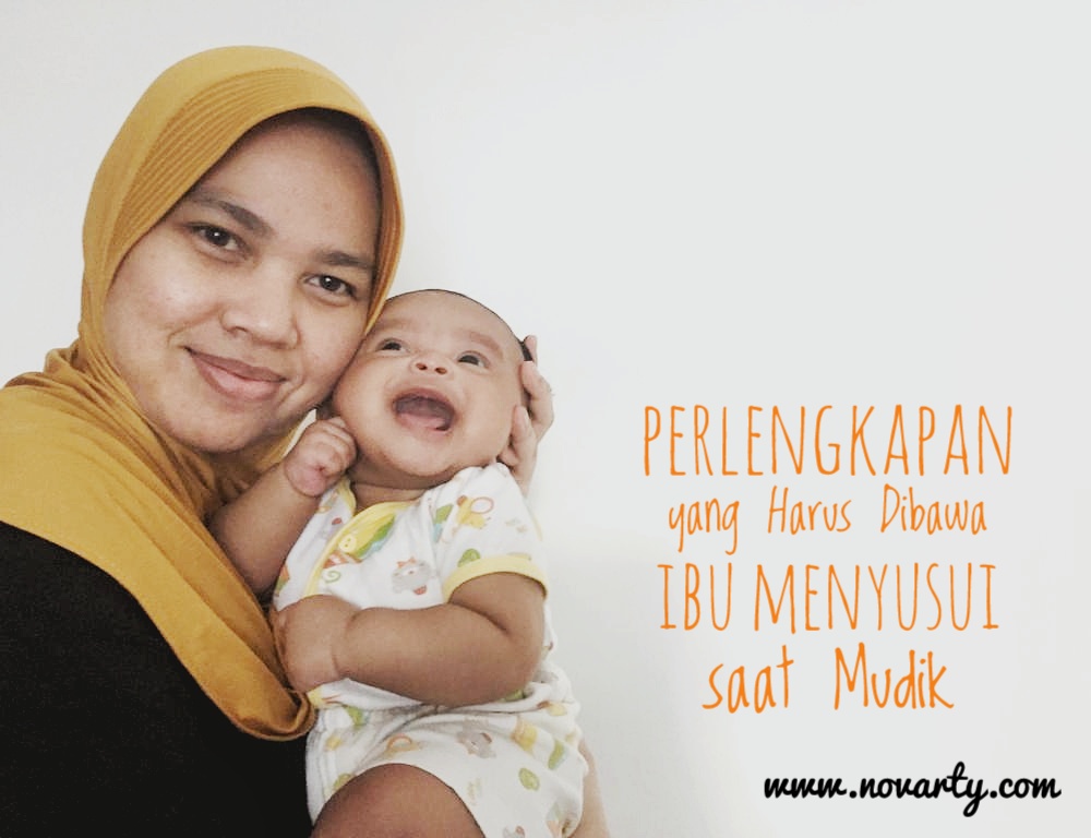 Perlengkapan yang Harus Dibawa Ibu Menyusui saat Mudik - Novarty