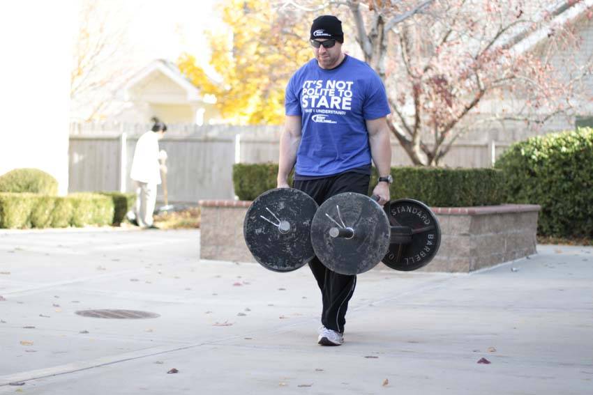 Farmers walk Kettlebell