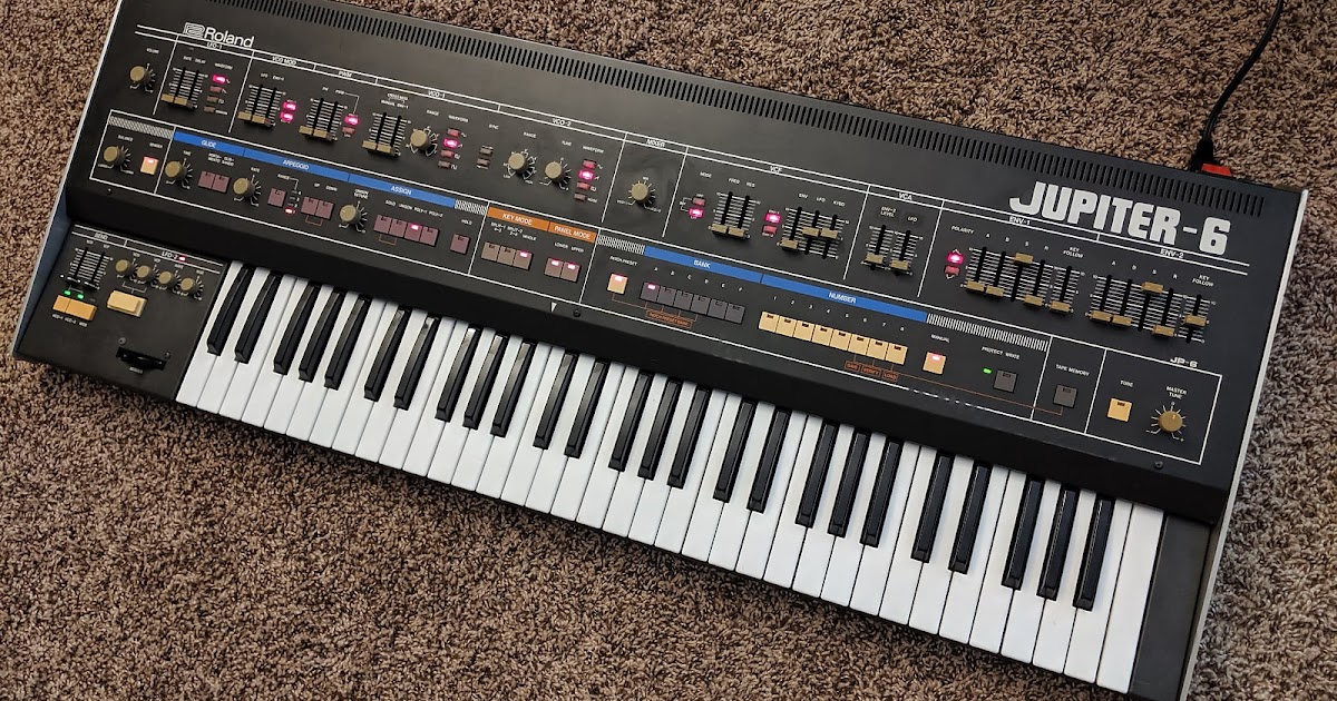 MATRIXSYNTH Roland Jupiter6, Analog Polysynth