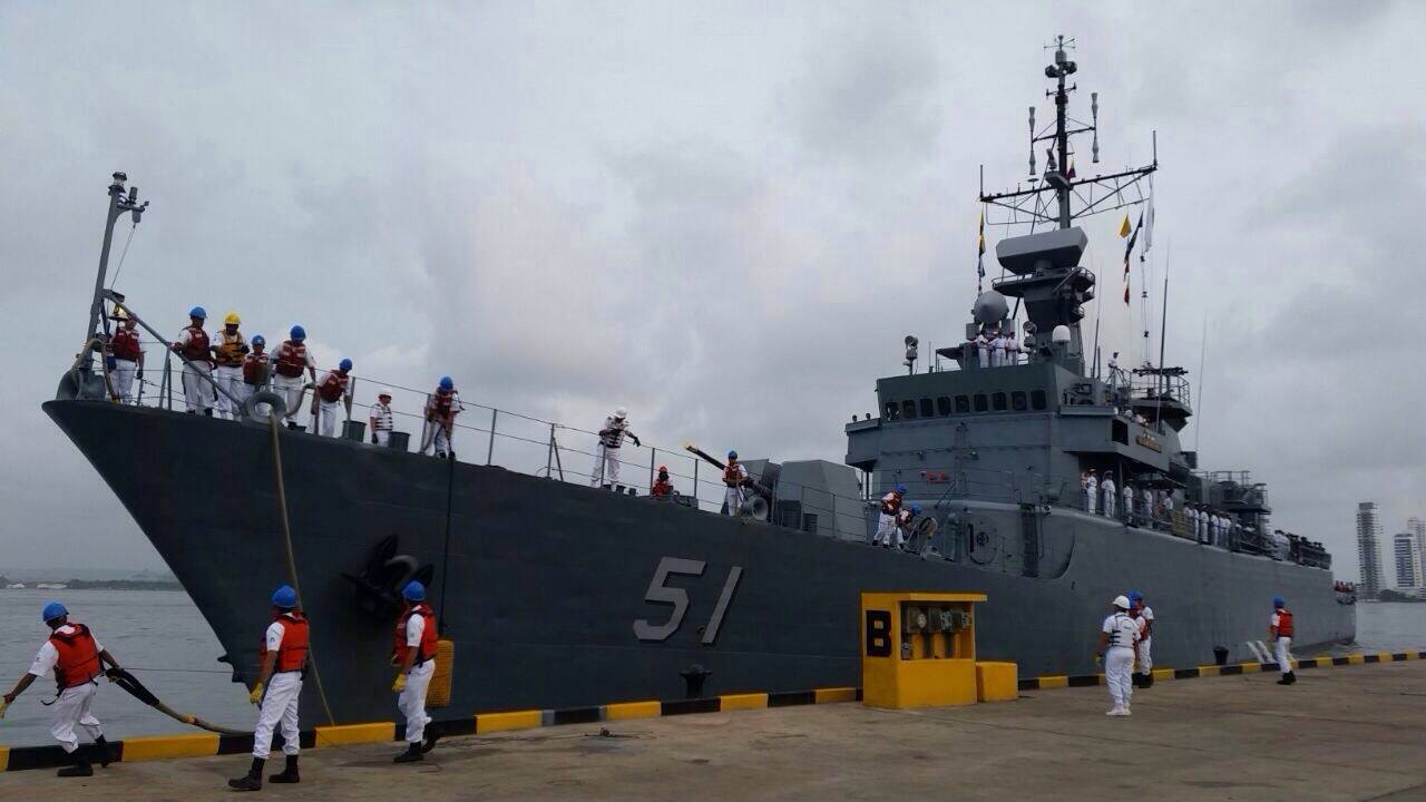 Frigate ARC Almirante Padilla Colombia Navy