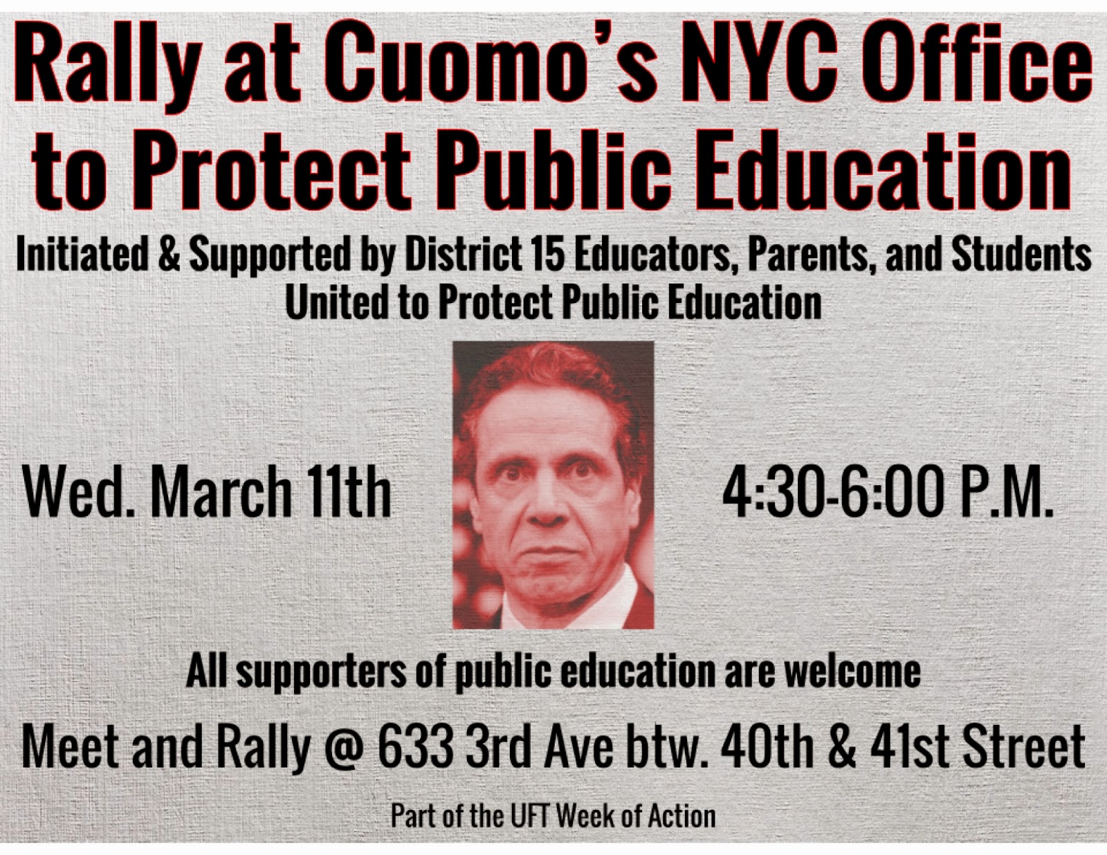 Ed Notes Online District 15 (Brooklyn) teachers rally at