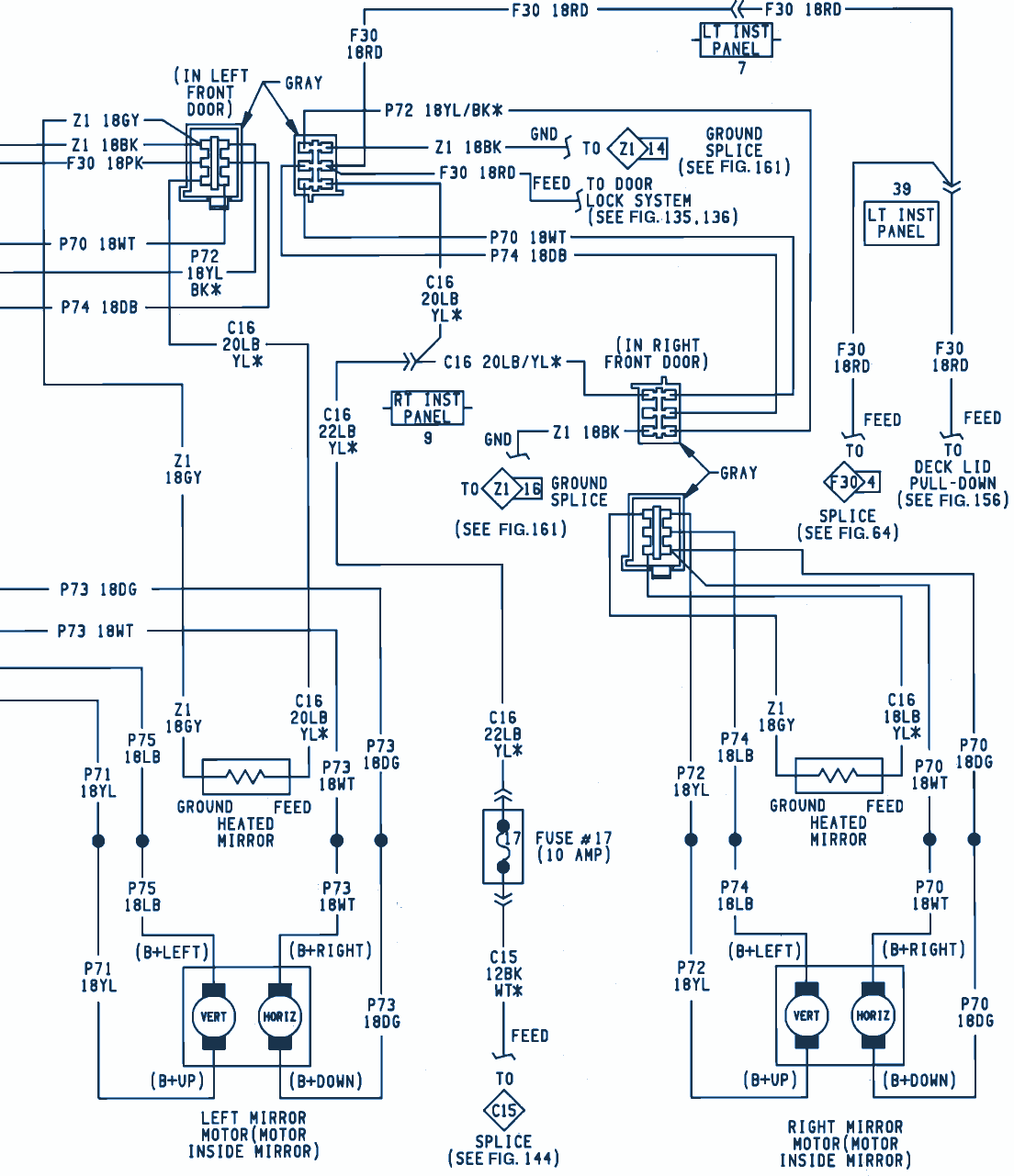 1992 Chrysler radio wiring diagram