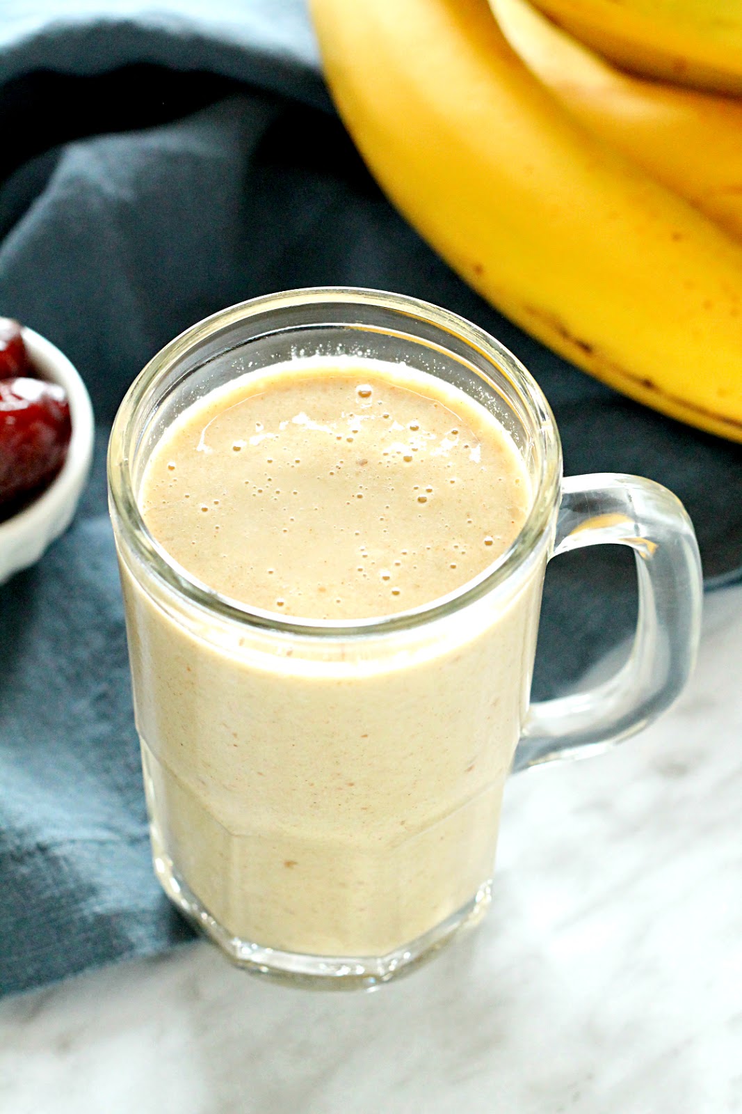 Chocolate & Chillies Banana, Date and Almond Protein Smoothie