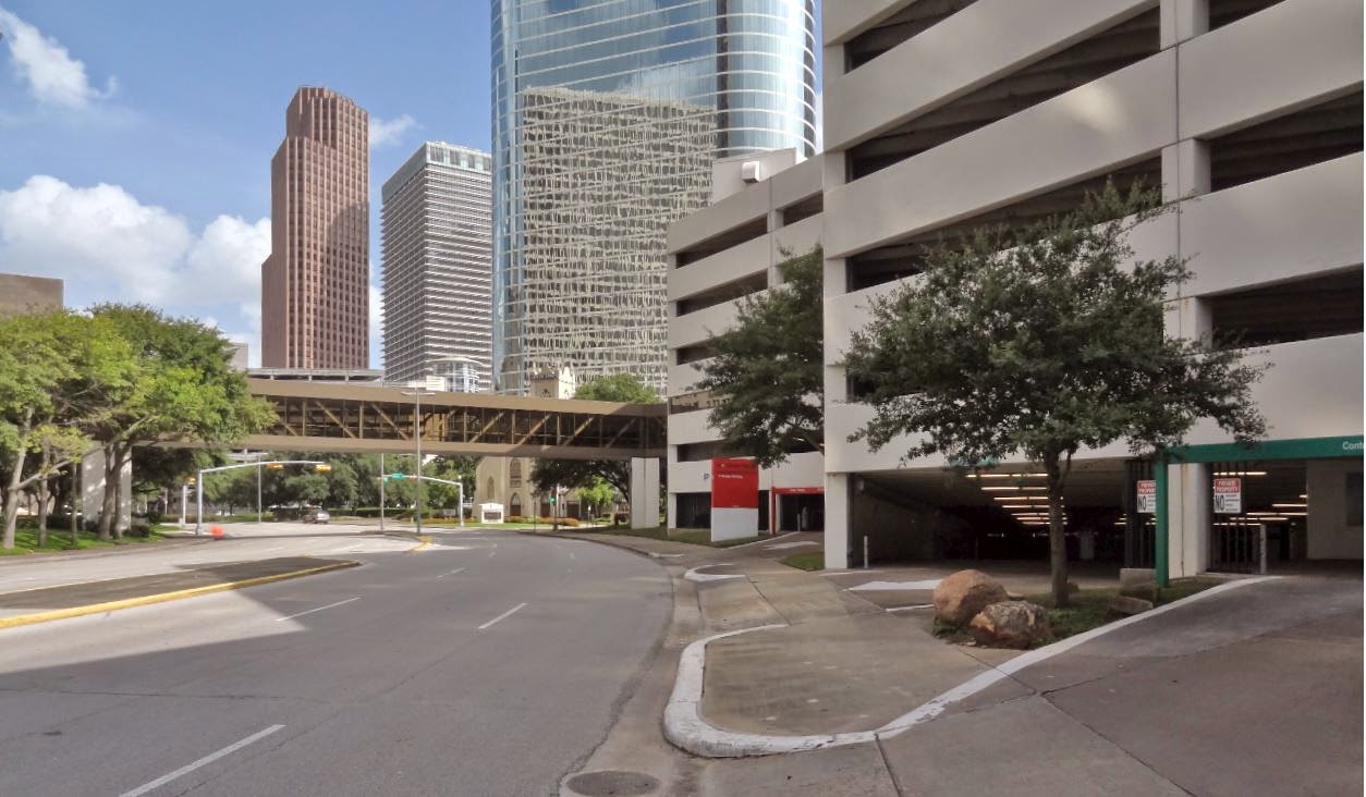 Houston in Pics Allen Center Parking Garage
