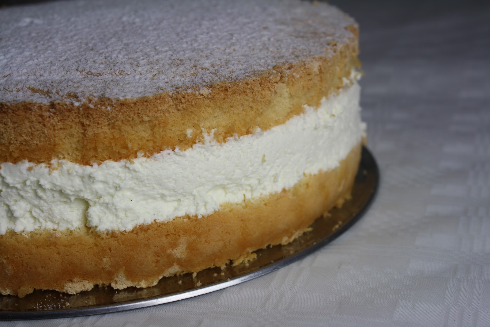 Glutenfrei backen: Käse-Sahne-Torte
