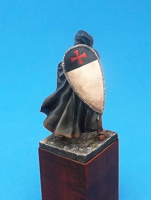 Templar Sergeant, XIII century - 90mm - Pegaso Models Templar%2B7