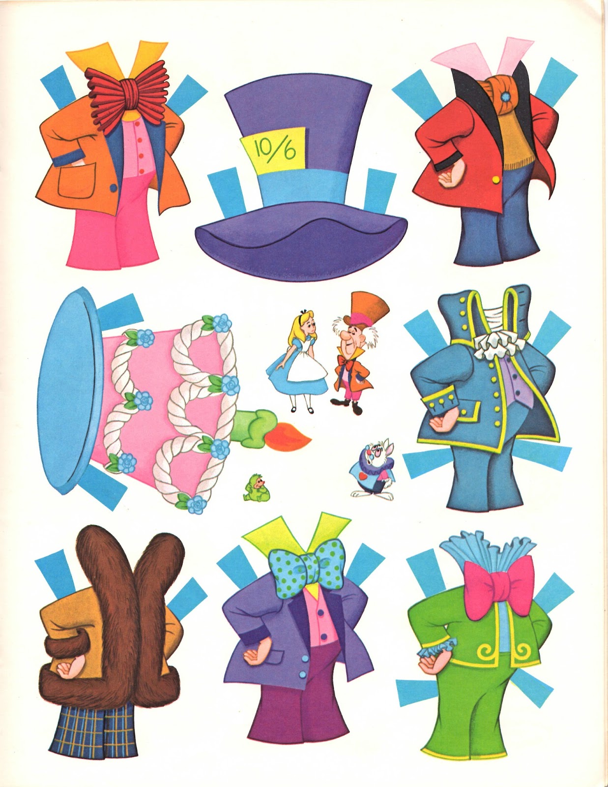 Miss Missy Paper Dolls: Alice in Wonderland