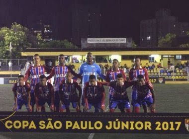 Copa São Paulo: Bahia bate o Fast-AM e assume liderança do grupo 21