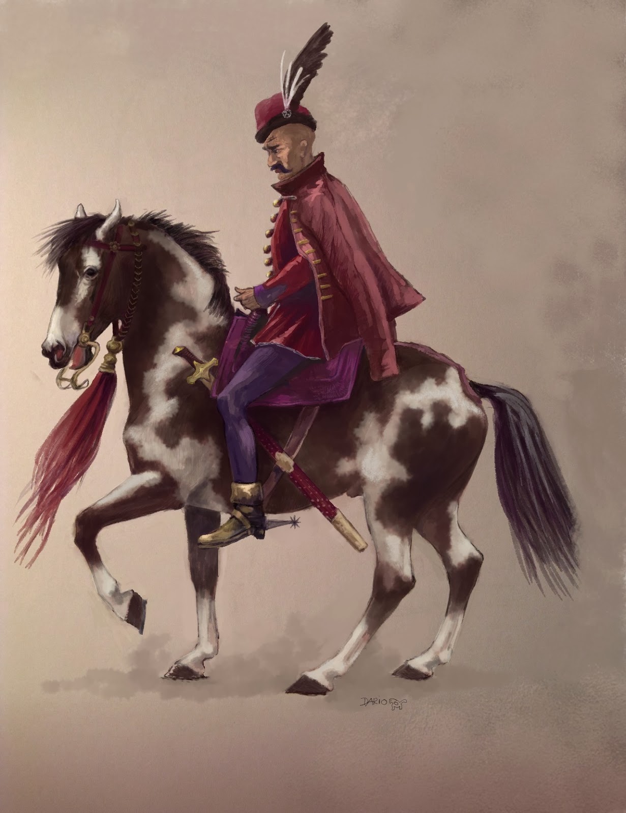 Кабальеро танец схема