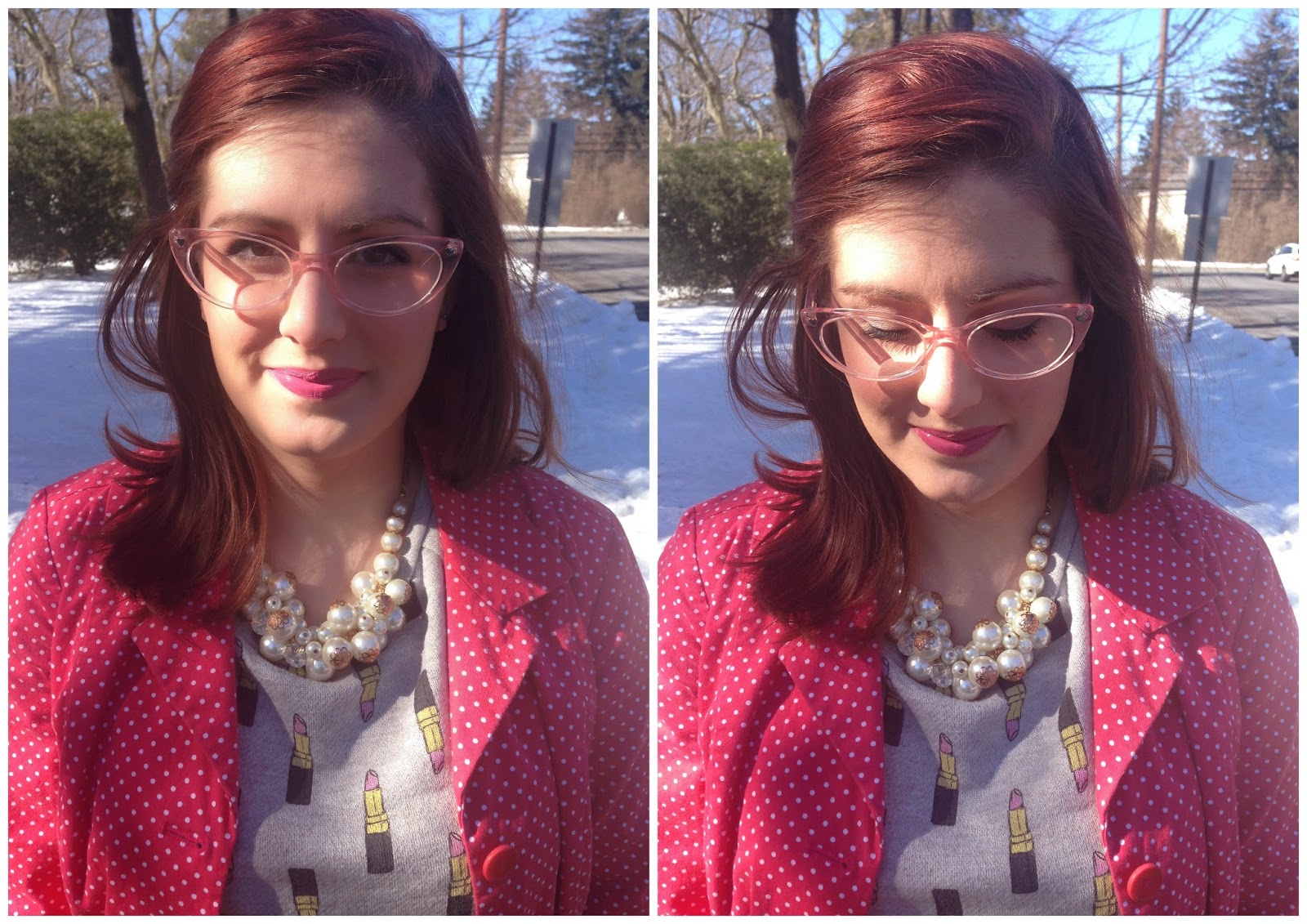 behind the leopard glasses: Day 1 of LOVE: lipstick print and ice cream ...