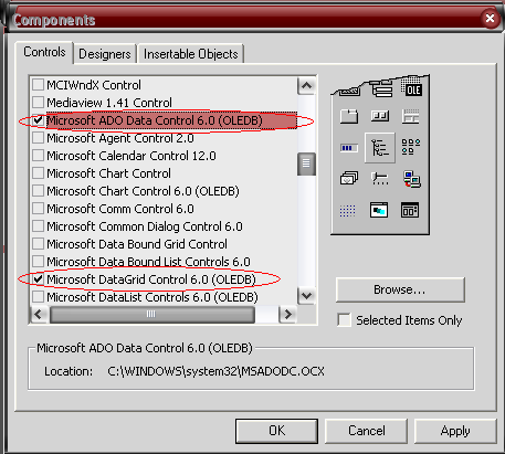 CARA MENGKONEKSI DATA BASE PADA VISUAL BASIC 6.0 Catatan Hamdan CATATAN ...