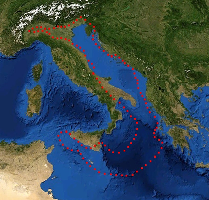 Sintético 95+ Foto Donde Se Encuentra El Mar Adriatico Alta Definición ...