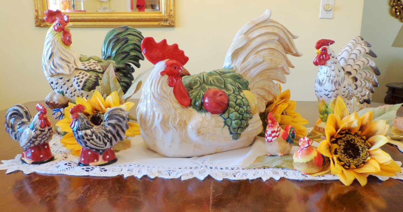 mydogsmygardenandmary: MY ROOSTER COLLECTION