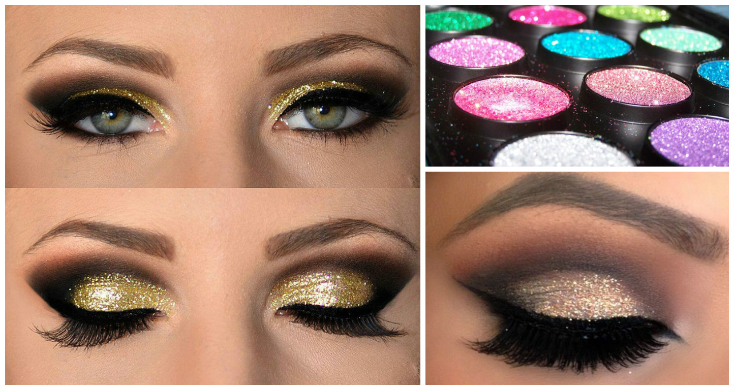 Cómo pegar las sombras con glitter y que no se caigan al maquillarnos Belleza y Peinados