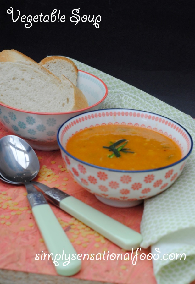 Vegetable Soup suitable for 52 diet simply.food