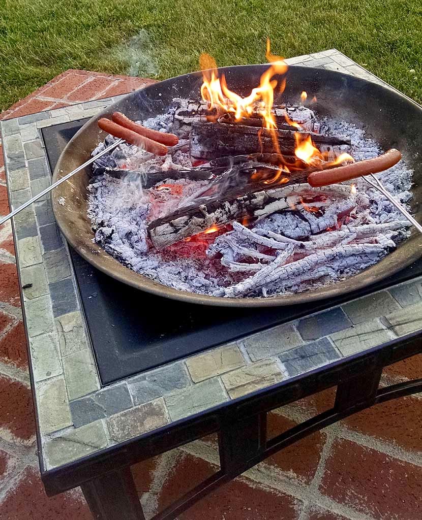 Poppular Photography Memorial Day Weekend Roasting Hot Dogs