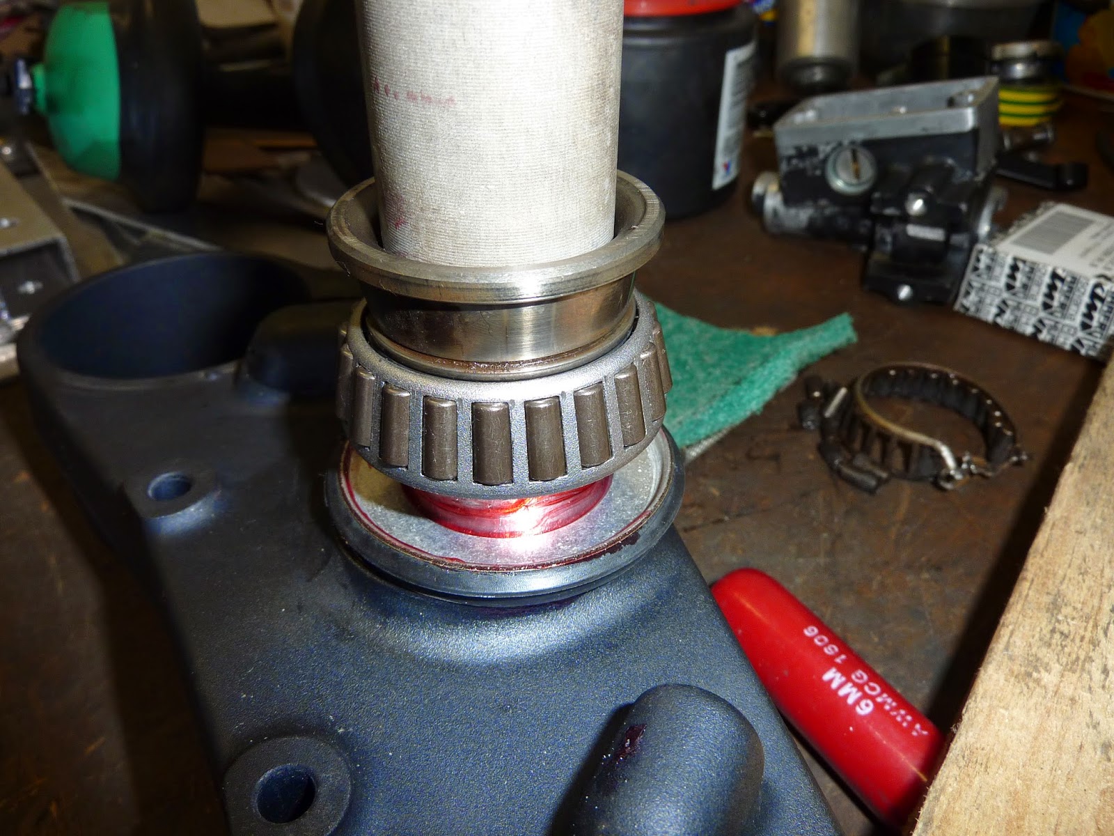 BikeTech7 Biketch7 2012 KTM Superduke 990R Steering Head Bearings