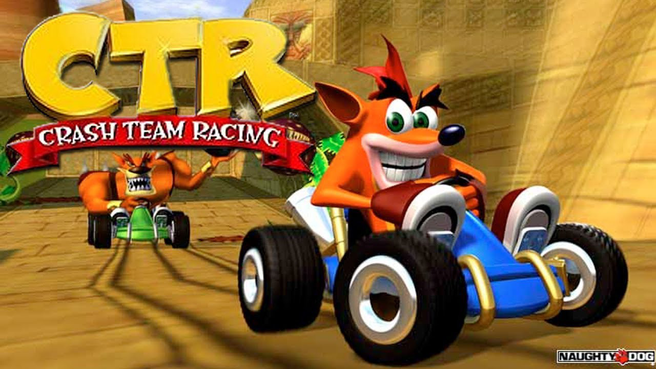 حصرى لعبة كراش سباق " Crash Team Racing CTR" محوله للكمبيوتر بدون برامج