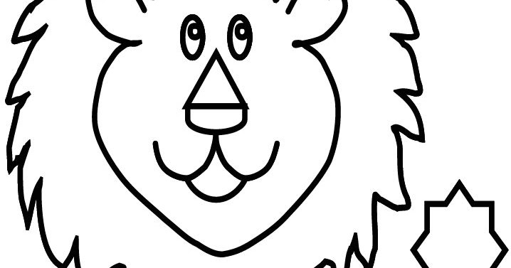 Coloring Page Lion / Lion printable - Coloring pages - Print coloring