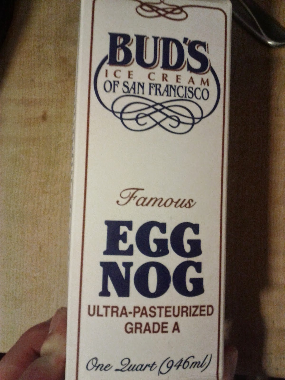Eggnog review Bud's Famous Eggnog