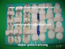 Seafood Mix Skewer -2 (Basa meat & baby cuttlefish)