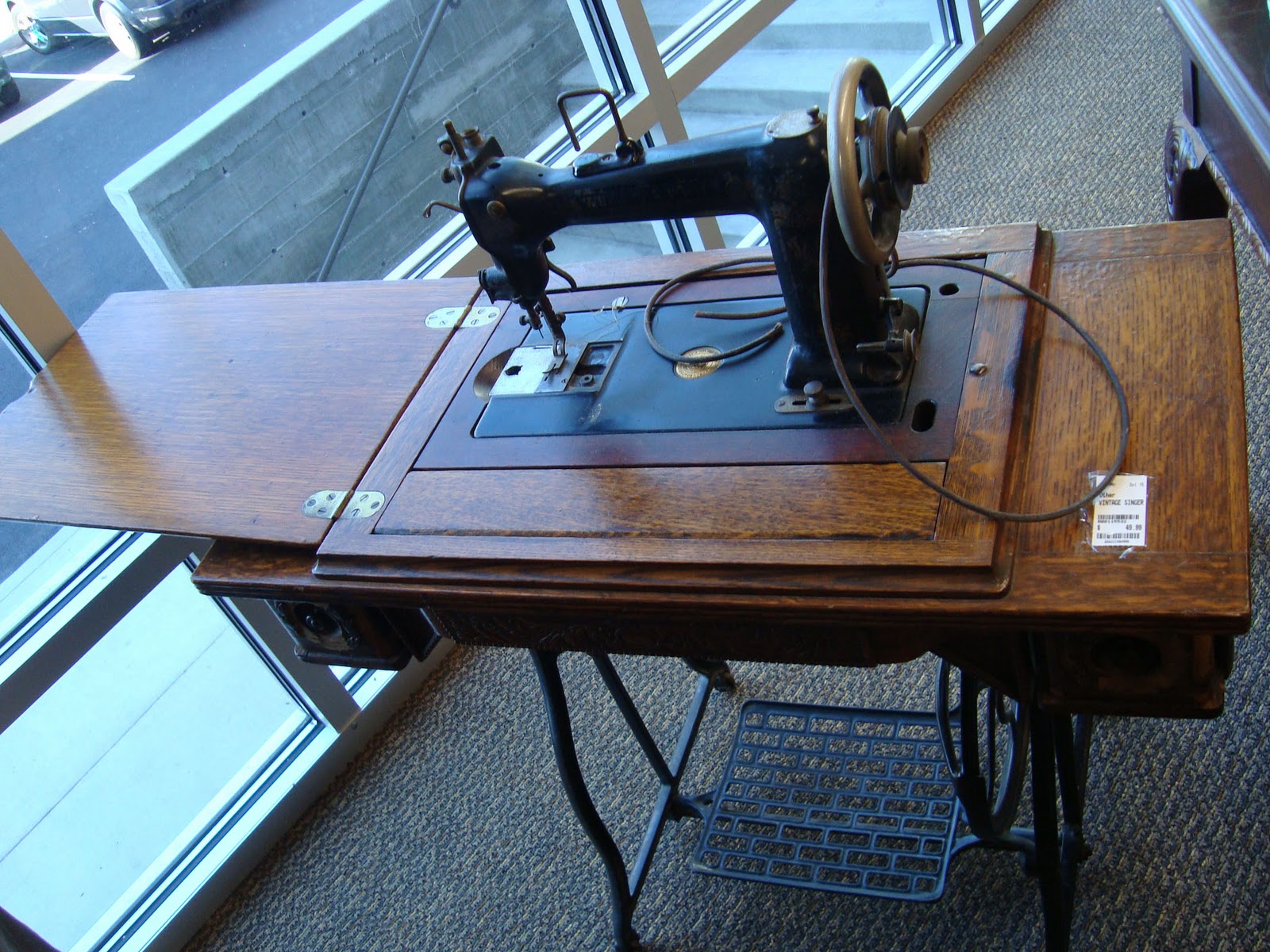 DevinDerry 100+ year old sewing table refinish