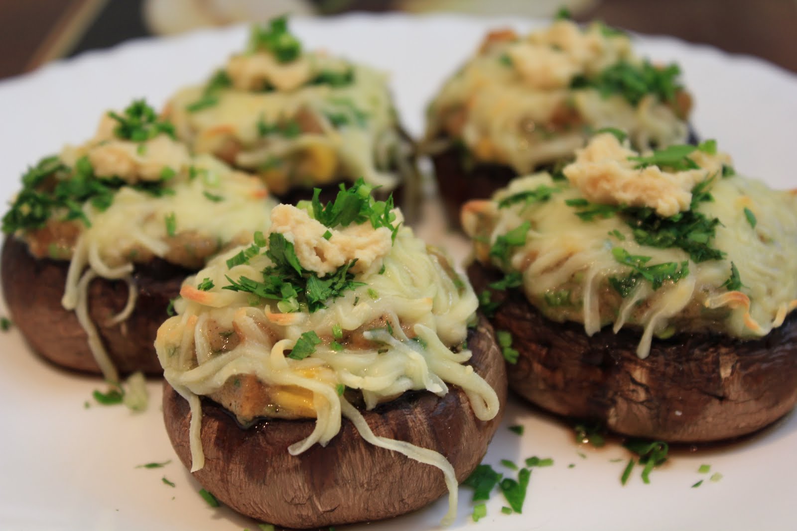 COOK IT UP ! Baked Giant Mushrooms