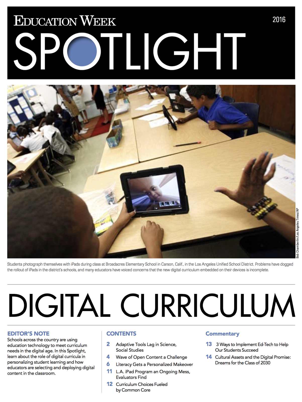 Digital Curriculum Articles