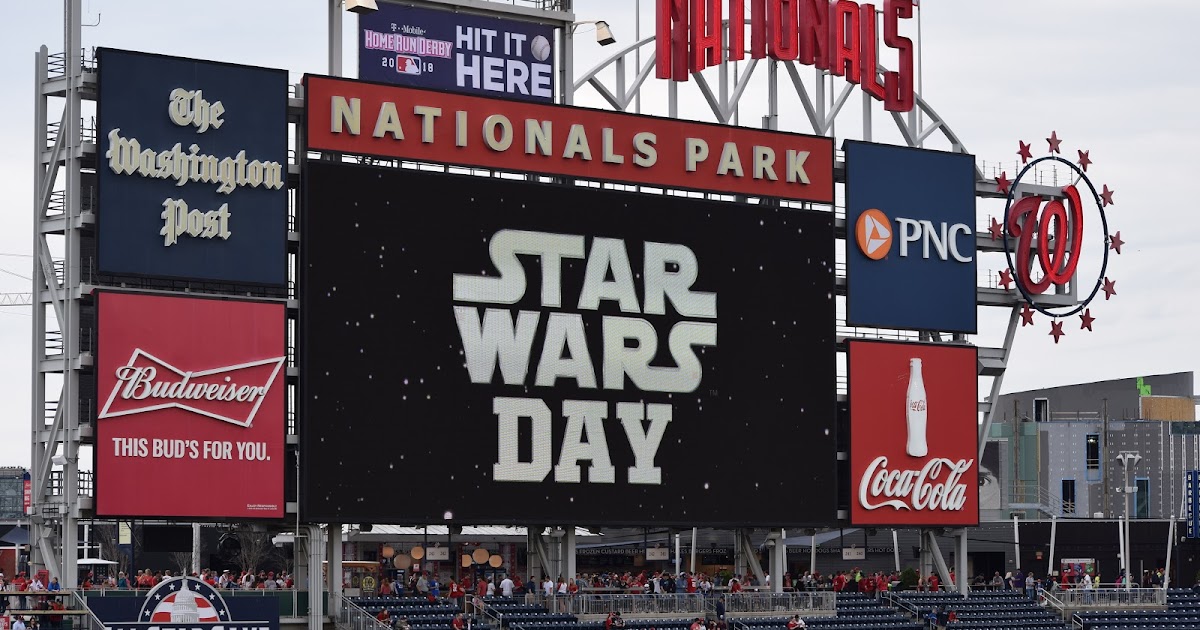 Jason's View from DC Star Wars Day at Nationals Park