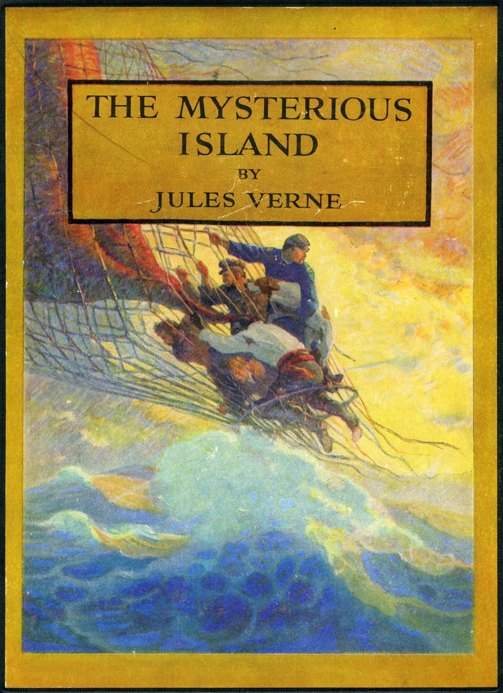 N. C. Wyeth The Mysterious Island by Jules Verne 1918