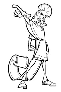 Disney Coloring Pictures For Kids: Emperor's New Groove Coloring Pages