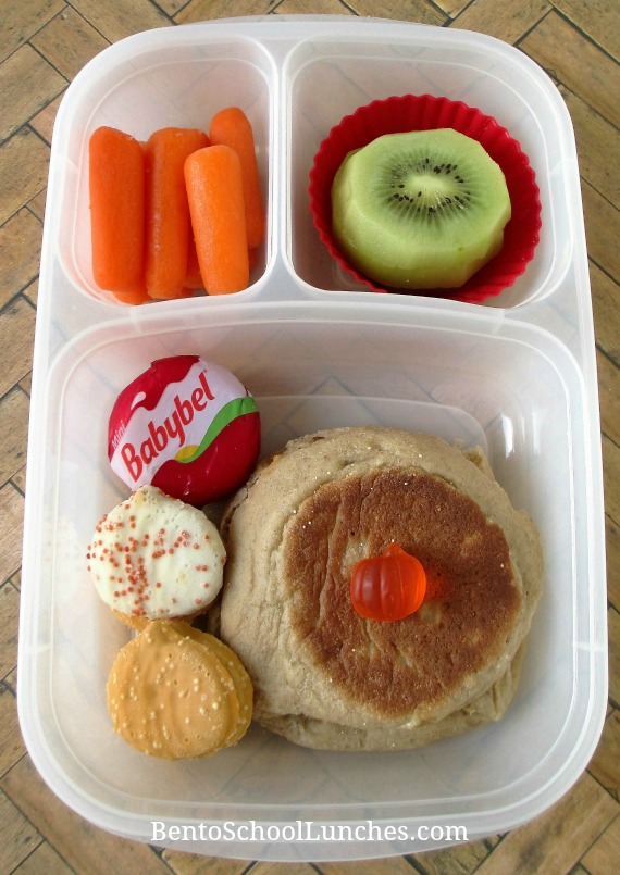 Bento School Lunches 4 Pumpkin Muffins For Lunch with Pancake Muffin