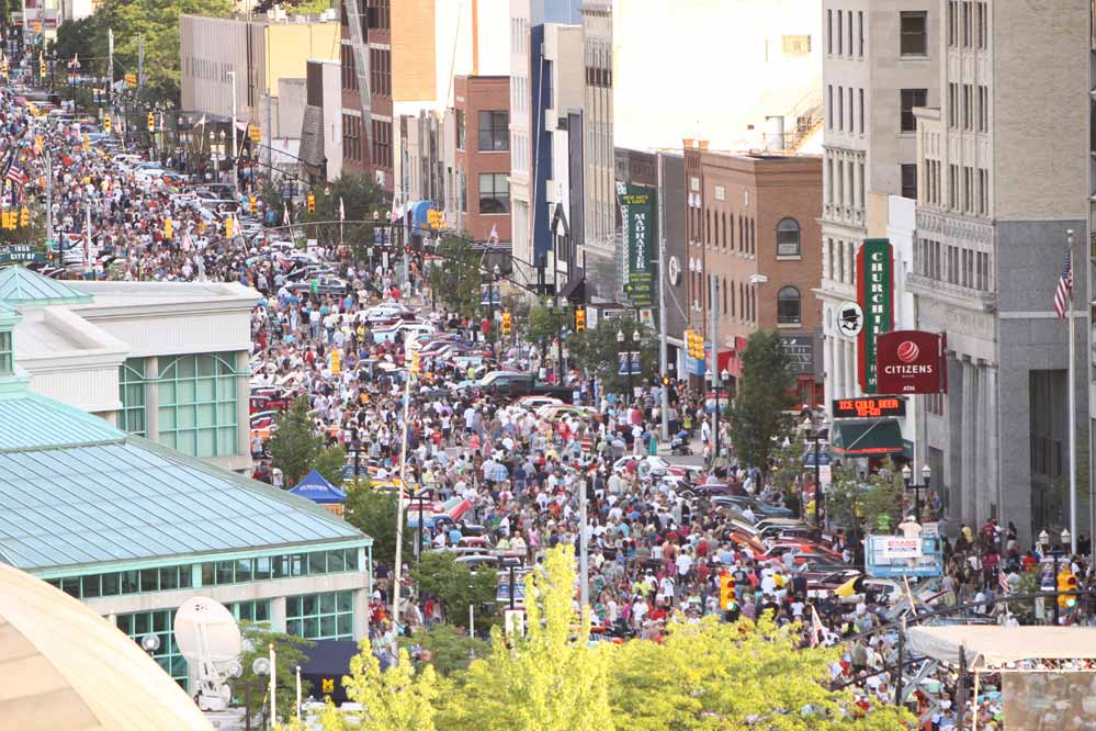 I Love Graff Durand Back to the Bricks to Cruise into Downtown Flint