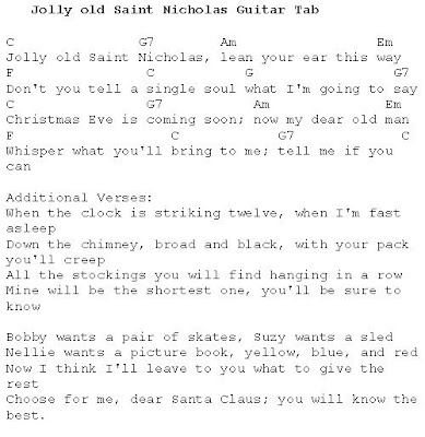 Jolly Old Saint Nicholas : Christmas Carols - Lyrics and History