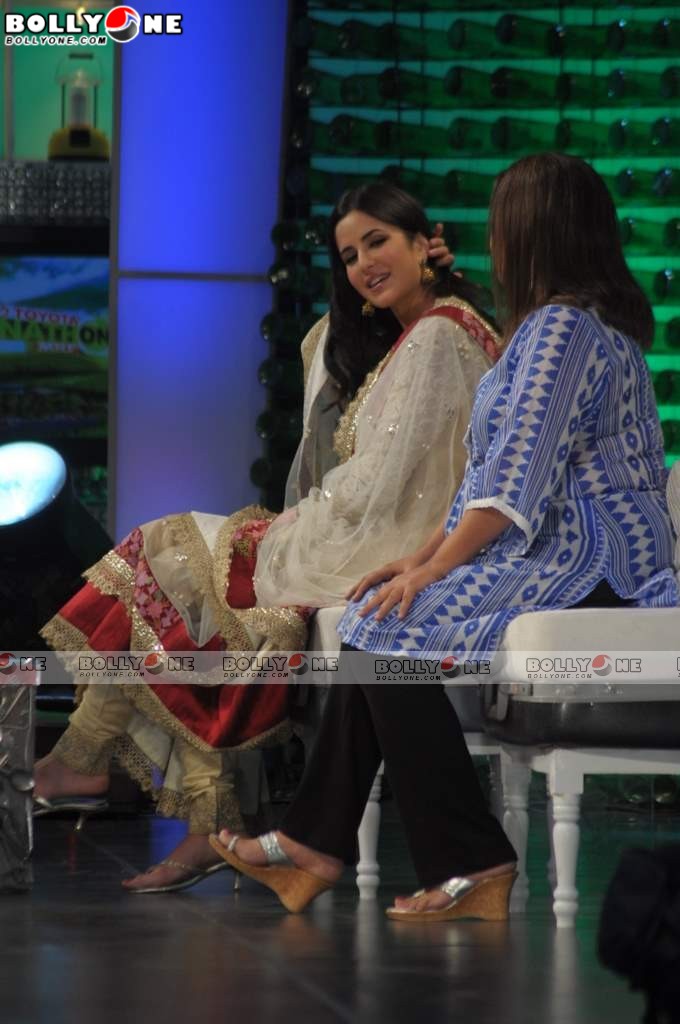 Katrina Kaif in Salwaar Kameez, anarkali Suit - Katrina Kaif in Salwar Kameez at NDTV Greenathon Show