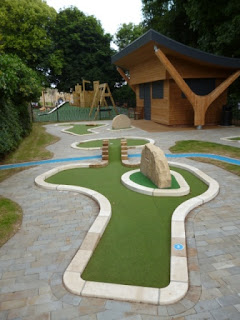 Barnard Castle Mini Golf Hole 8