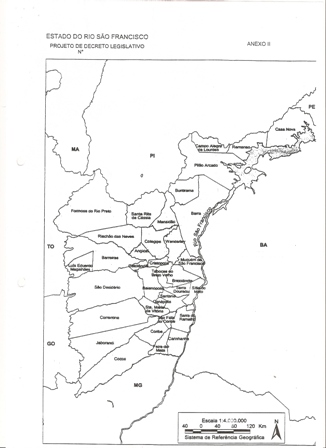 Estado do Rio São Francisco: Por uma visão panorâmica do Oeste