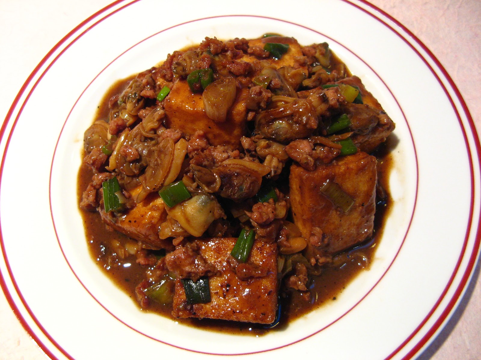 Duck Soup Easy Fish Tofu and Baby Clams with Ground Pork (蛤蜊魚豆腐豬肉