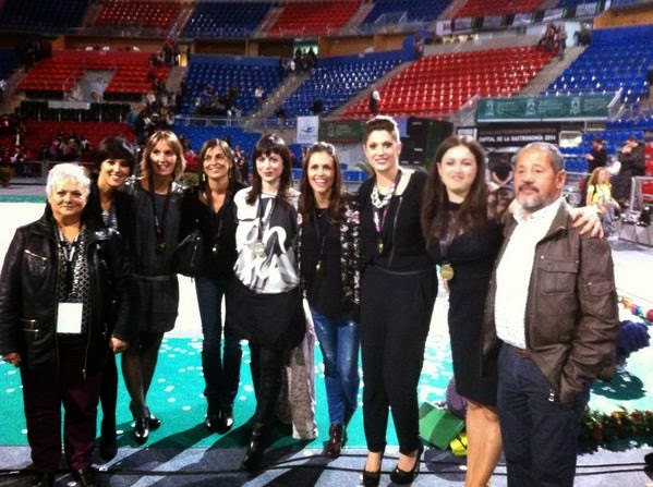 Tania Lamarca, Lorena Guréndez, Estíbaliz Martínez, Estela Giménez, Marta Baldó, Nuria Cabanillas, Maider Esparza, 2014