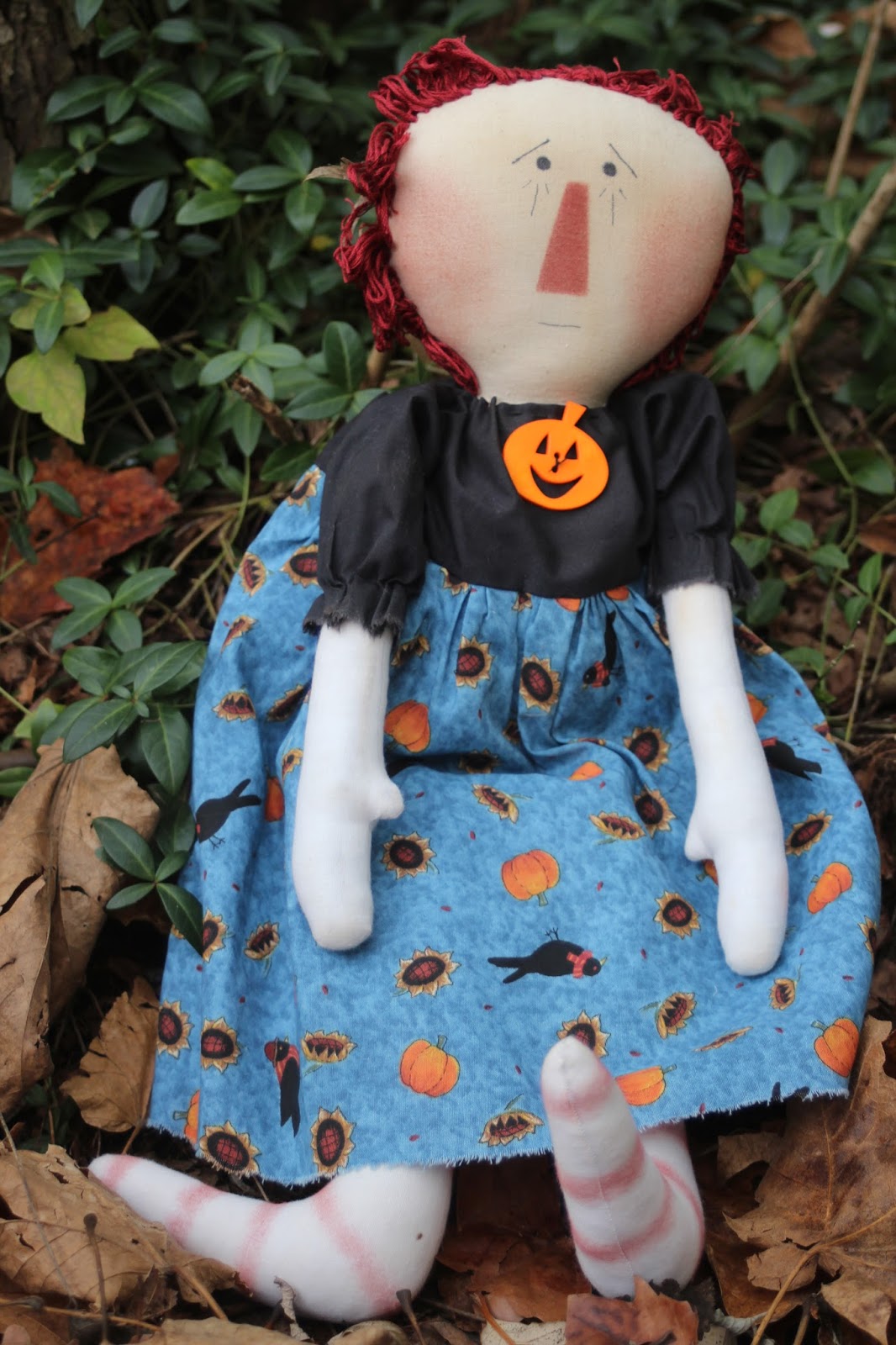 halloween raggedy ann doll