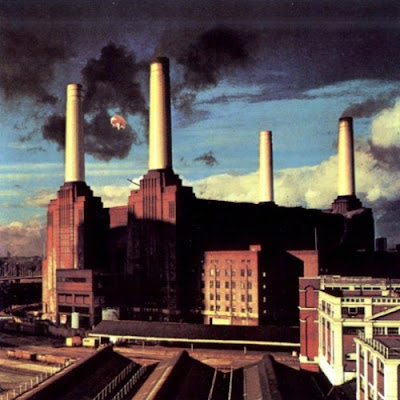 The Pink Floyd "Animals" album cover is located at Battersea Powerstation, Battersea, England, United Kingdom
