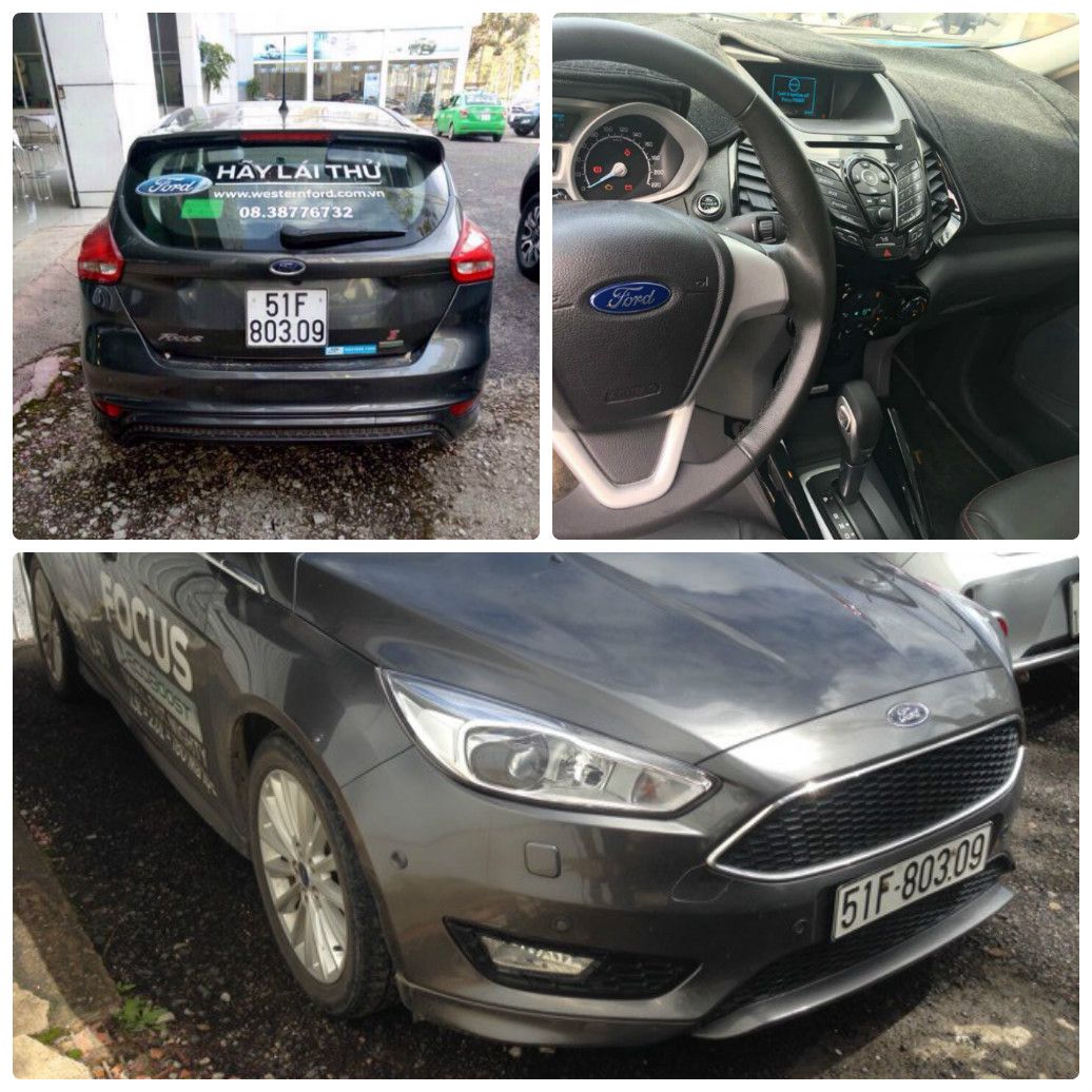 BÁN XE FORD CŨ : FORD FOCUS SPORT 1.5L ECOBOOST - AT - 2016 XE FORD ...
