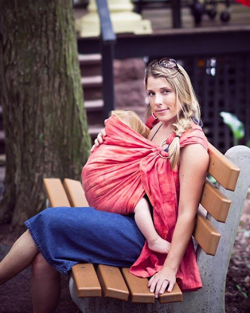 breastfeeding sling carrier