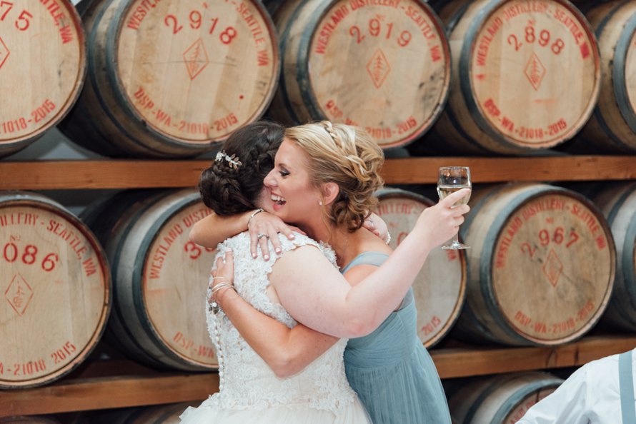 Romantic Blush SODO Wedding at Westland Distillery by Something Minted Photography